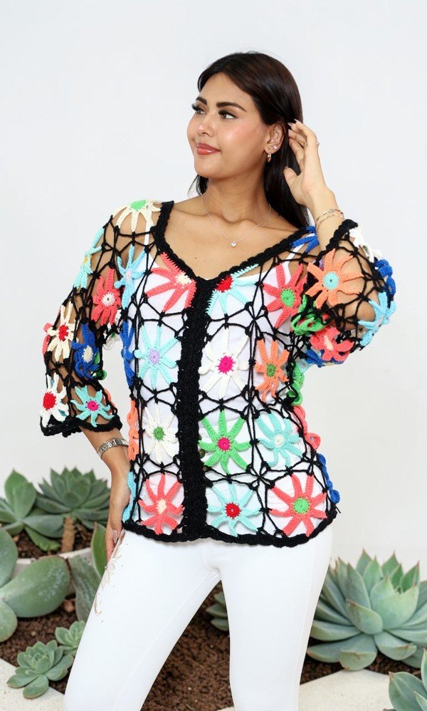 Prenda de crochet AMRY LUXE