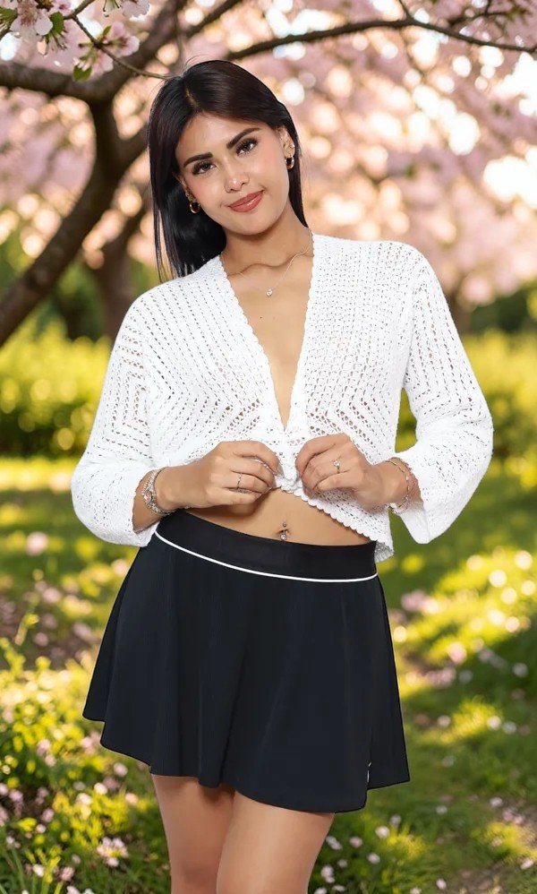 Prenda de crochet AMRY LUXE